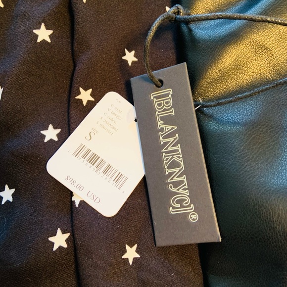 Free People “Noir” Vegan Moto Black Motorcycle Biker Jacket New with Tags Small - Picture 7 of 10